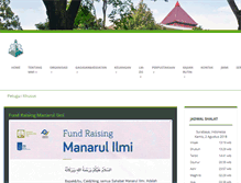 Tablet Screenshot of masjid.its.ac.id
