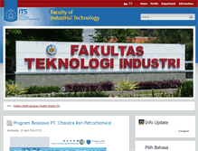 Tablet Screenshot of fti.its.ac.id