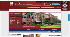 Desktop Screenshot of its.edu.in