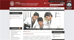 Desktop Screenshot of pbc.its.edu.in