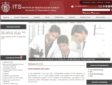 Tablet Screenshot of pbc.its.edu.in